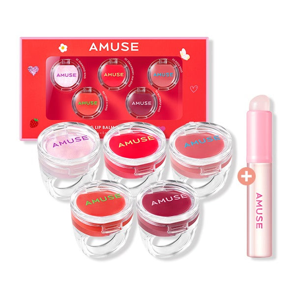 Son AMUSE Ring Lip Balm Jewelry Set-Kallos