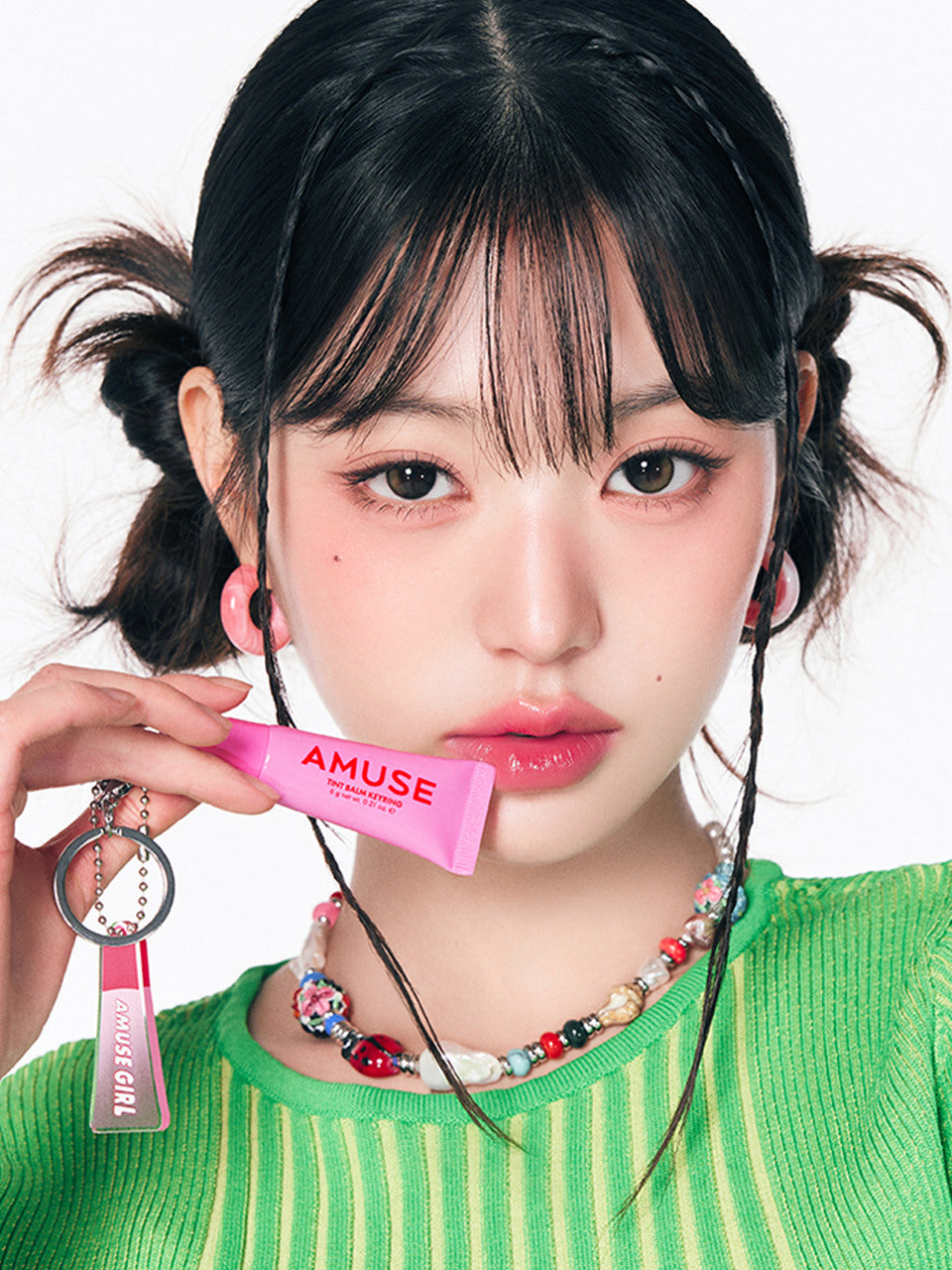 Son AMUSE Tint Keyring Balm