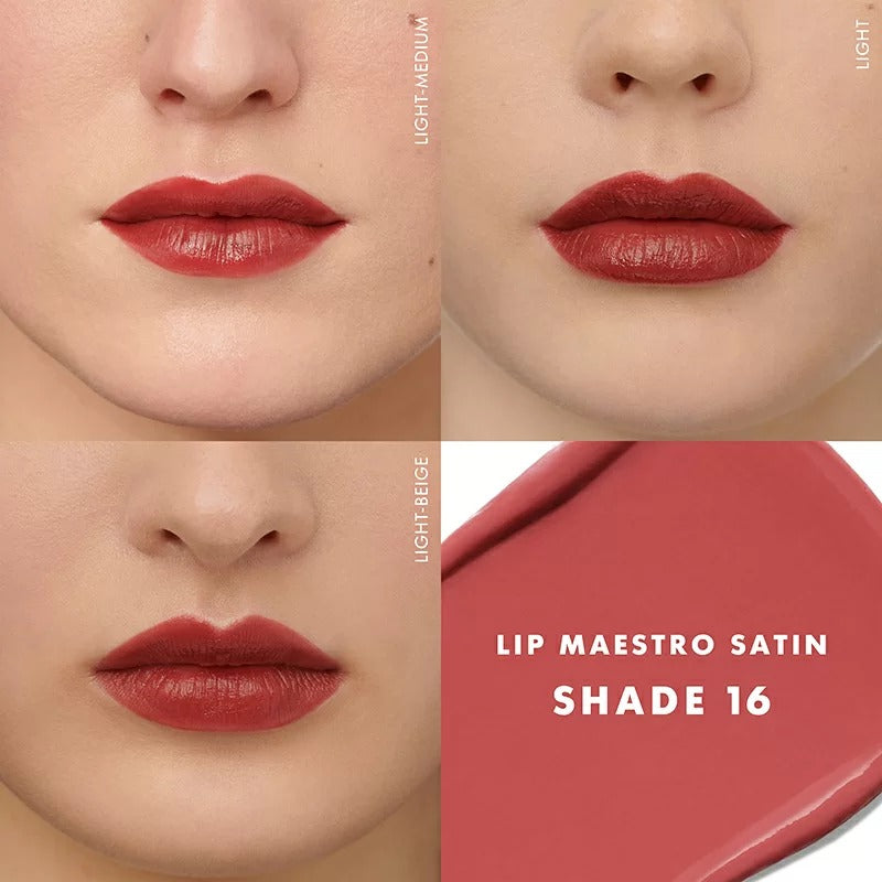 Son ARMANI Lip Maestro Satin #16 Cocktail Party-Kallos