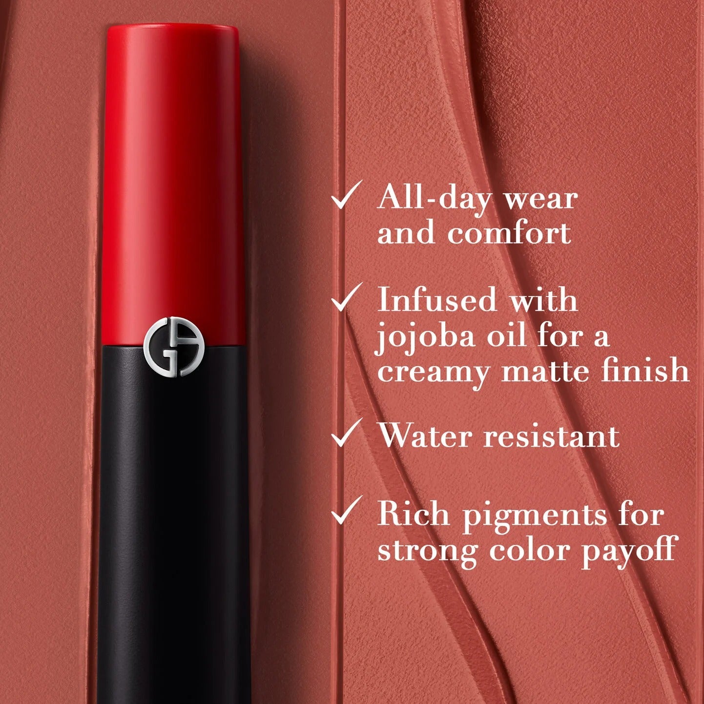 Son ARMANI Lip Power Matte #114 Romantic-Kallos