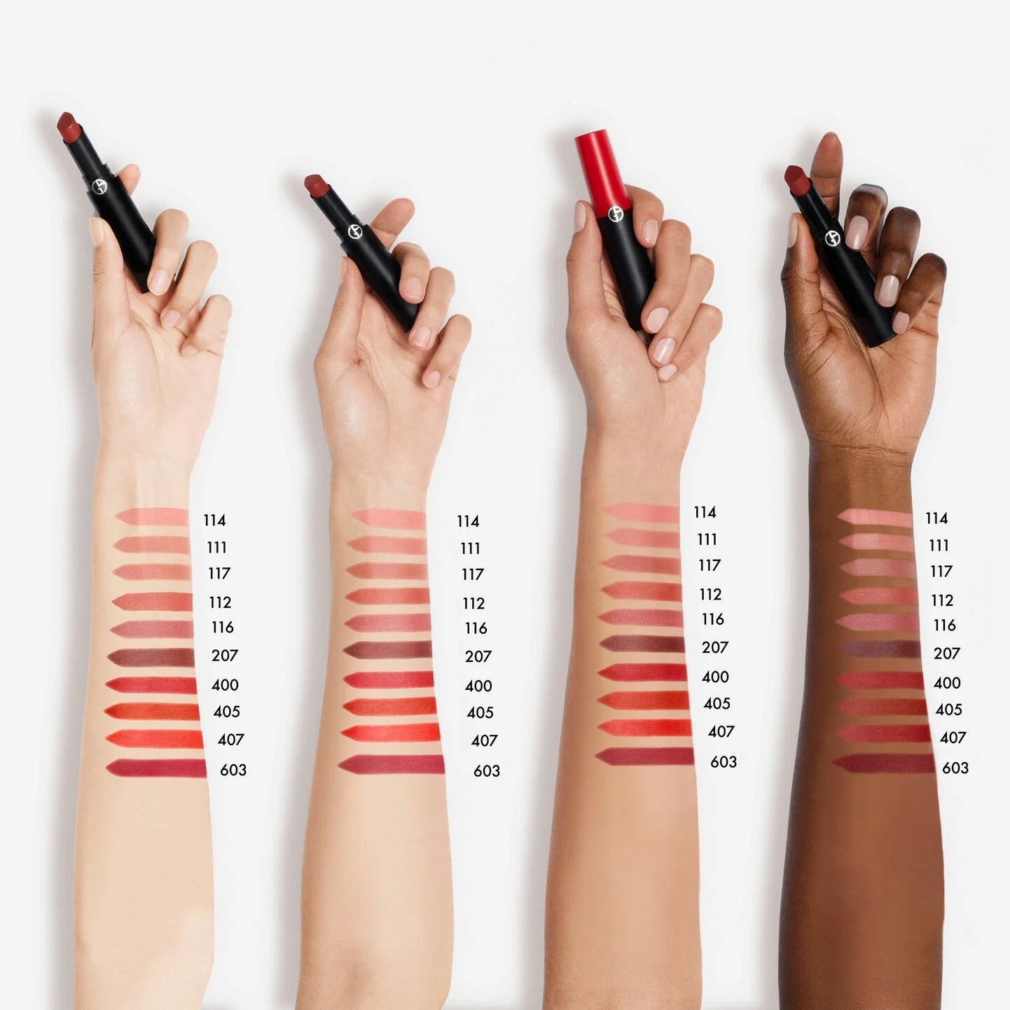 Son ARMANI Lip Power Matte #114 Romantic-Kallos