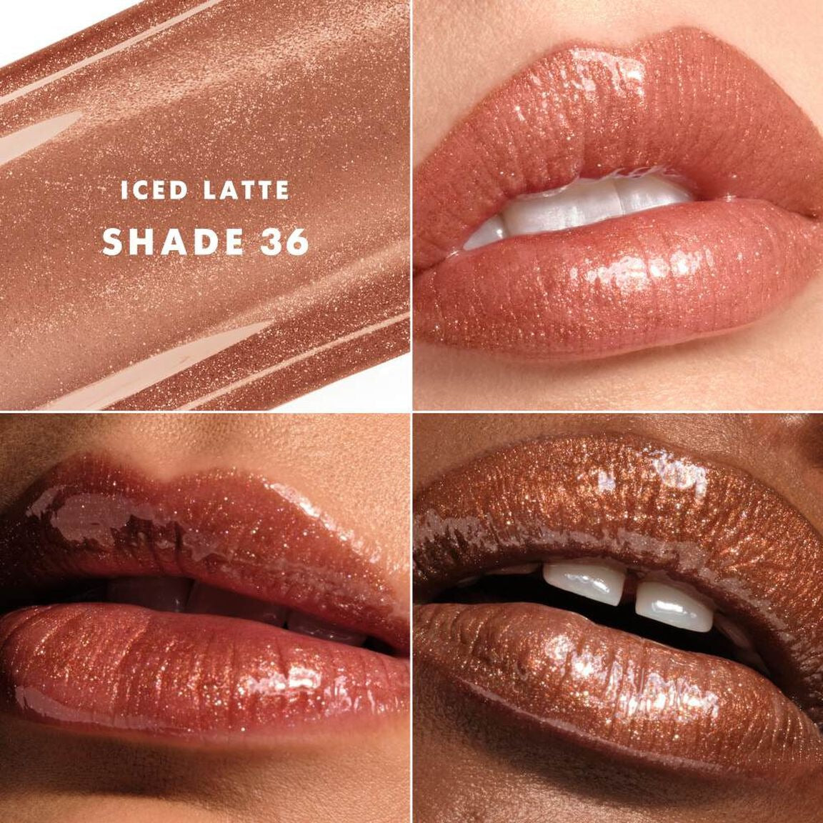 Son ARMANI Prisma Glass Icy Plumper #36 Iced Latte