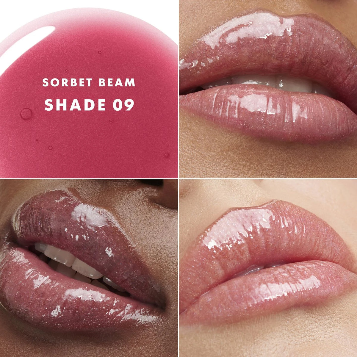 Son ARMANI Prisma Glass Lip Gloss #09 Sorbet Beam