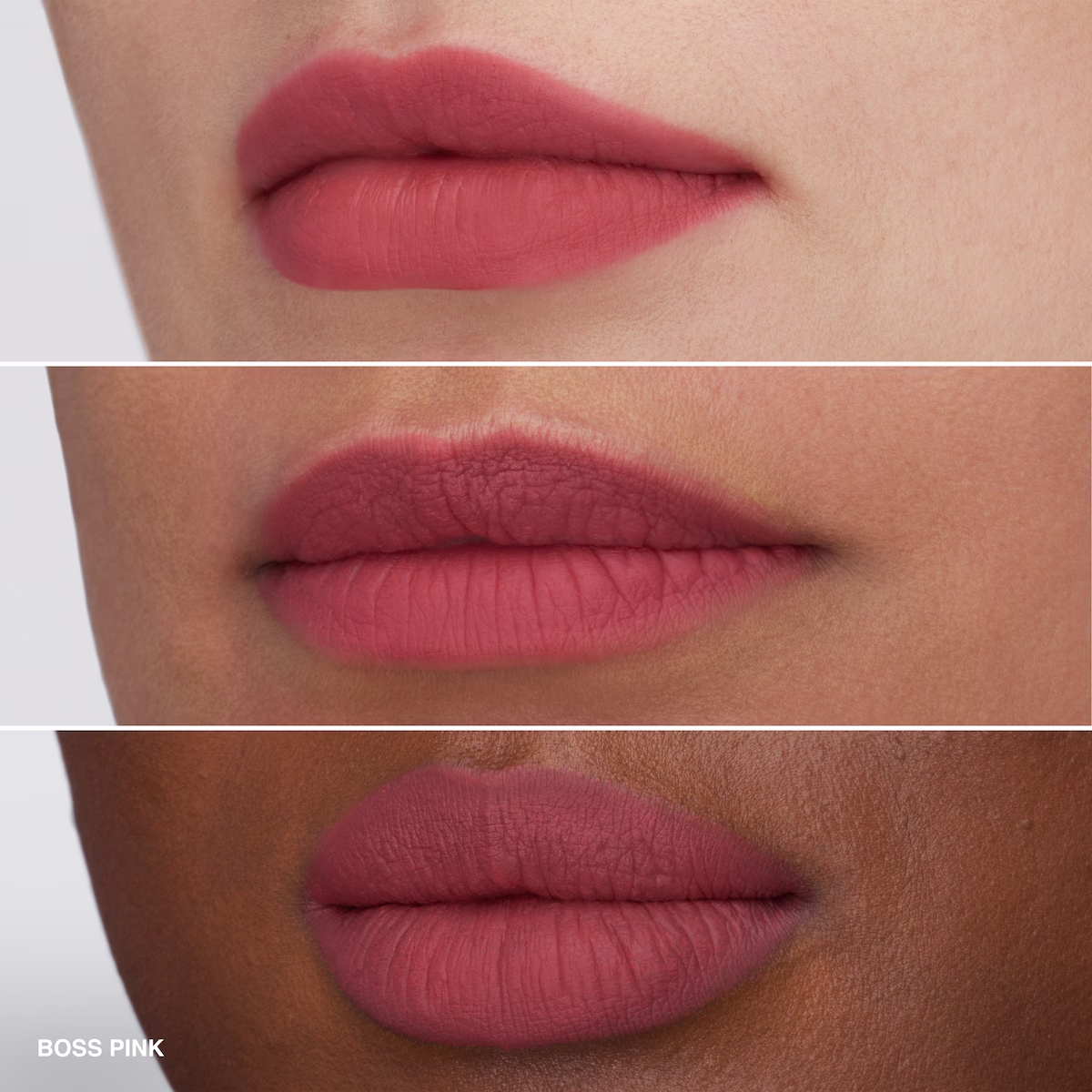Son Bobbi Brown Luxe Cashmere Matte Lipstick #Boss Pink