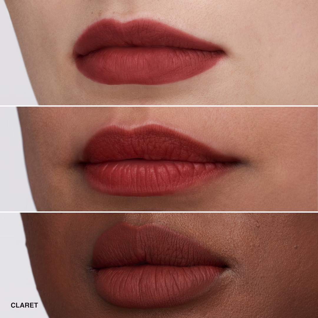 Son Bobbi Brown Luxe Cashmere Matte Lipstick #Claret