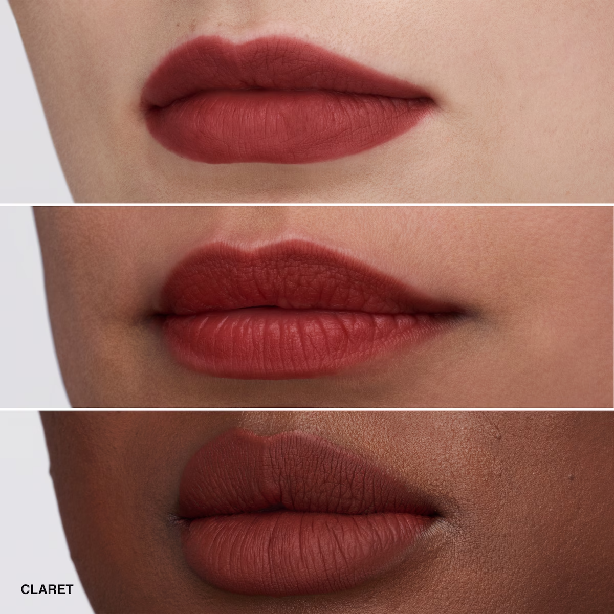 Son Bobbi Brown Luxe Cashmere Matte Lipstick #Claret