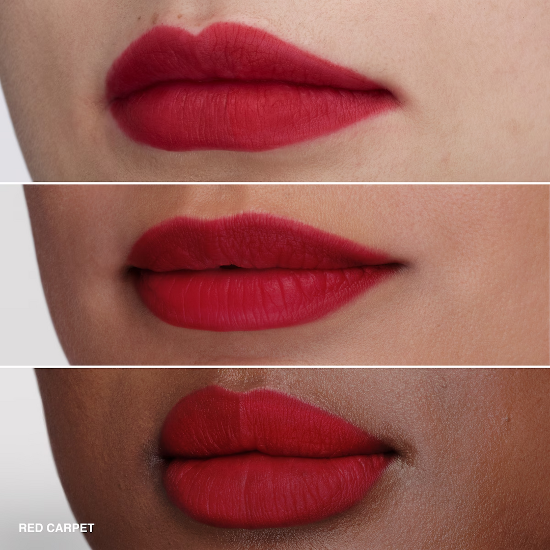 Son Bobbi Brown Luxe Cashmere Matte Lipstick #Red Carpet