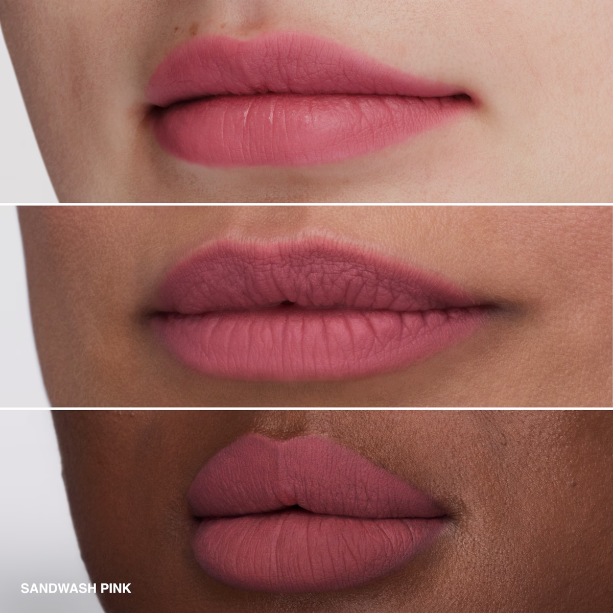Son Bobbi Brown Luxe Cashmere Matte Lipstick #Sandwash Pink