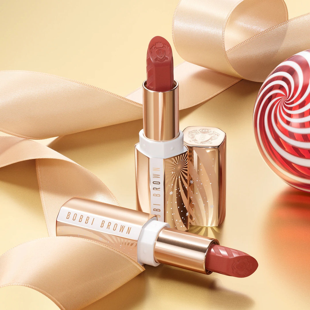 Son Bobbi Brown Luxe Lipstick Holiday 2025 #Maple