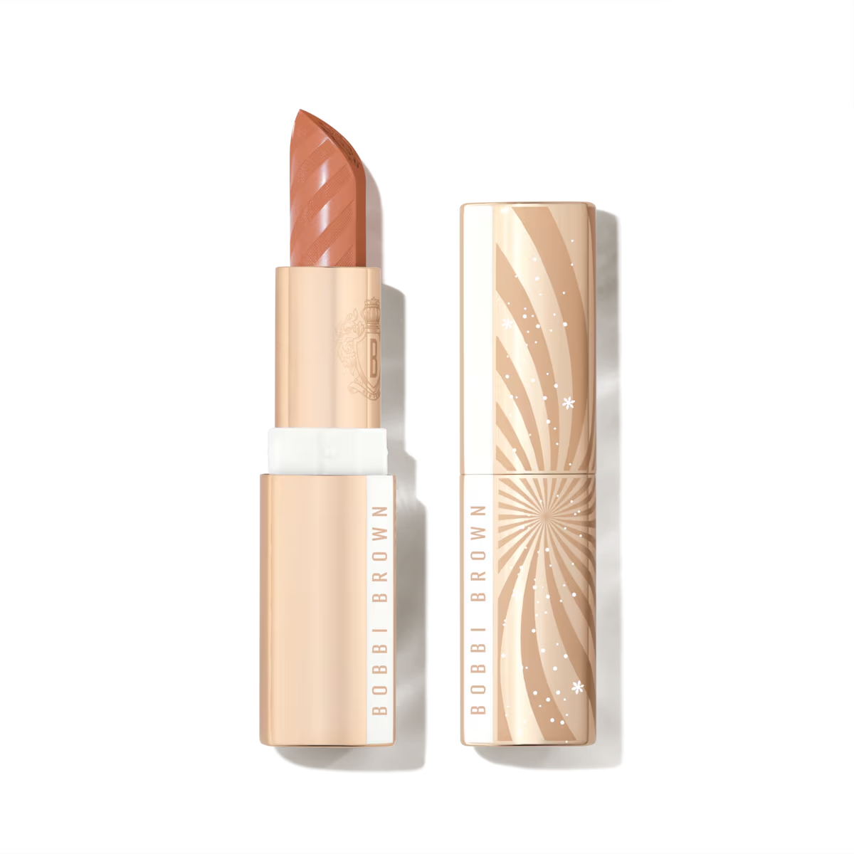 Son Bobbi Brown Luxe Lipstick Holiday 2025 #Maple-Kallos