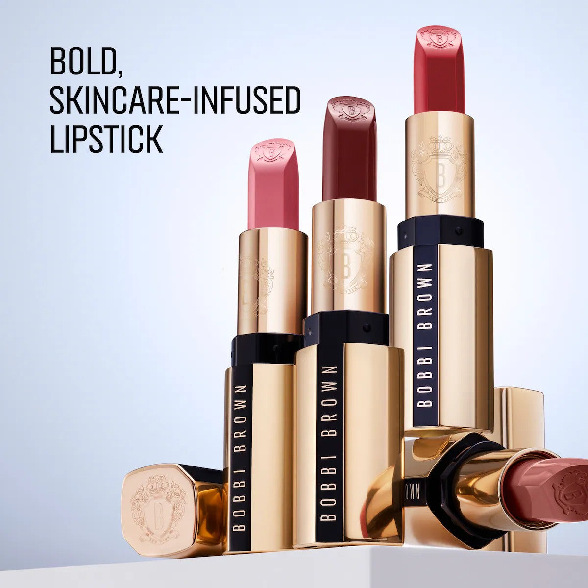 Son Bobbi Brown Luxe Lipstick #Peach Paradox