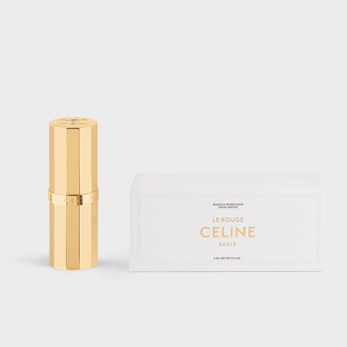 Son CELINE Le Rouge Celine Satin Lipstick #01 Rouge Triomphe - Kallos Vietnam