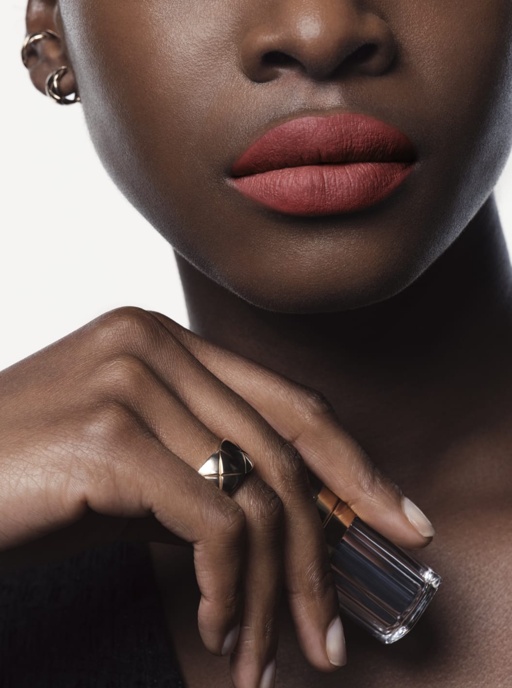Son CHANEL 31 Le Rouge #15 Rouge Couturière - Orangey Rosewood-Kallos