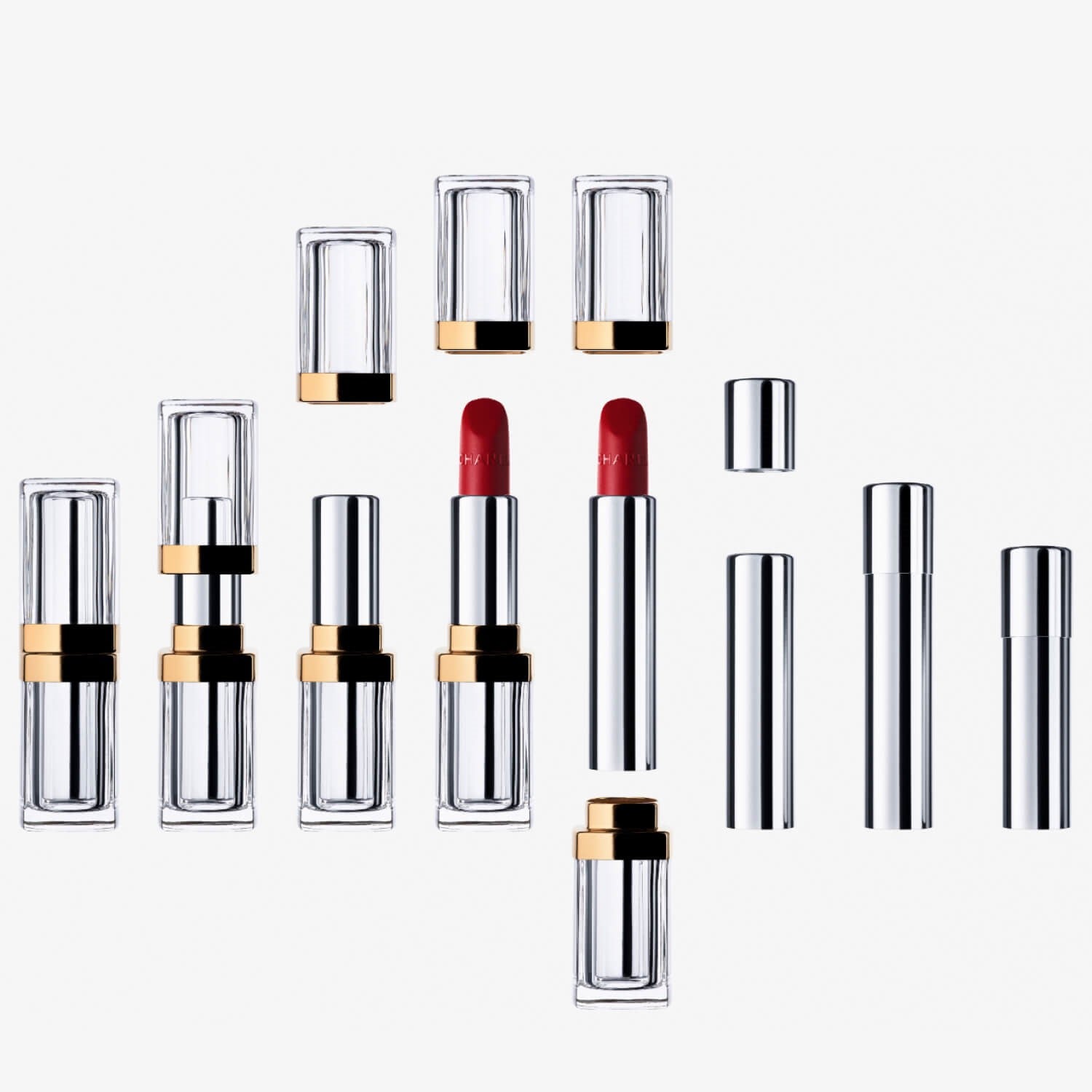 Son CHANEL 31 Le Rouge #18 Rouge N°5 - Red Orange-Kallos