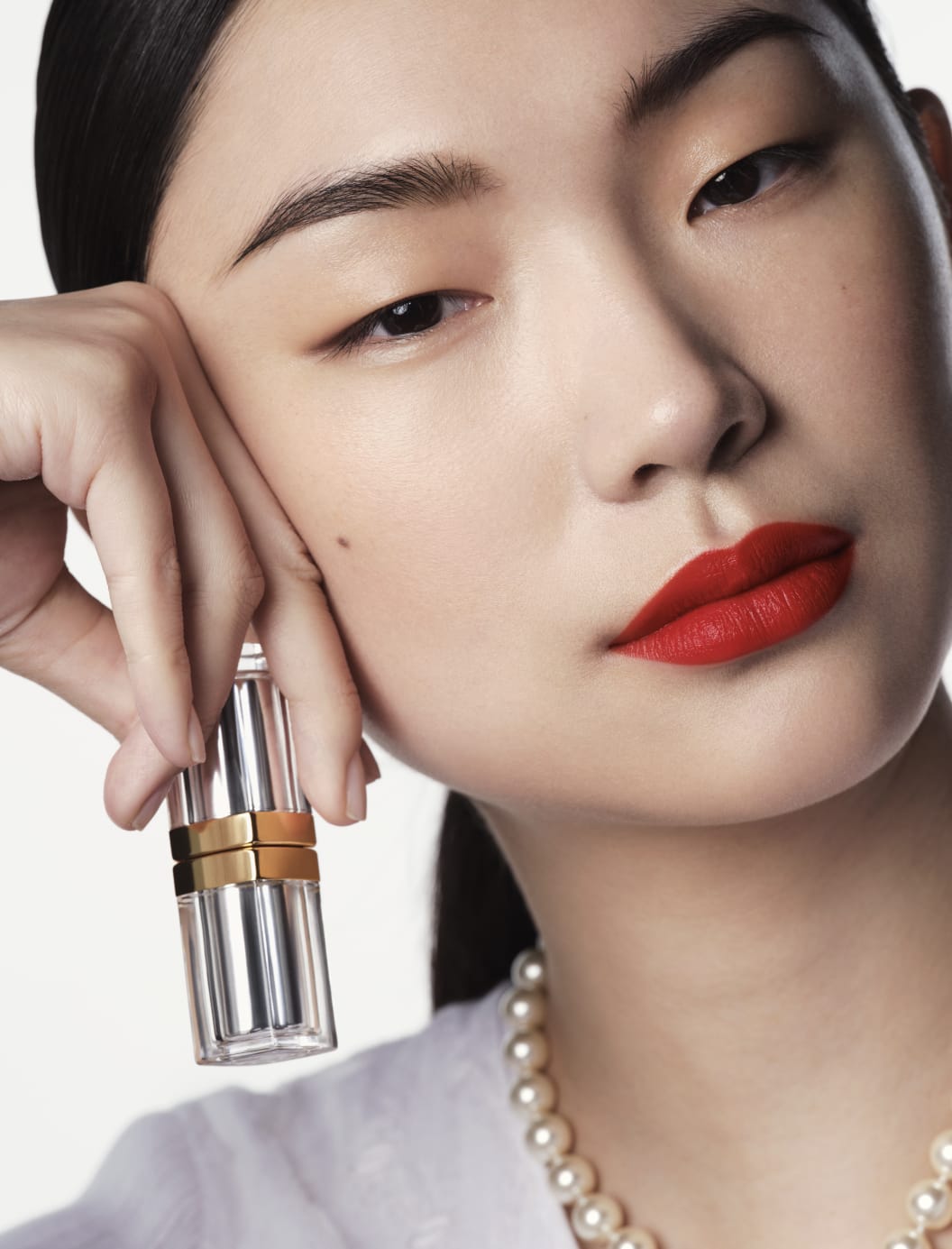 Son CHANEL 31 Le Rouge #18 Rouge N°5 - Red Orange-Kallos