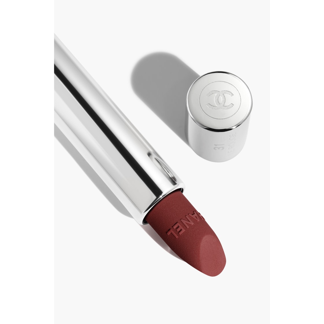 Son CHANEL 31 Le Rouge #20 Rouge Camélia - Metallic Red-Kallos