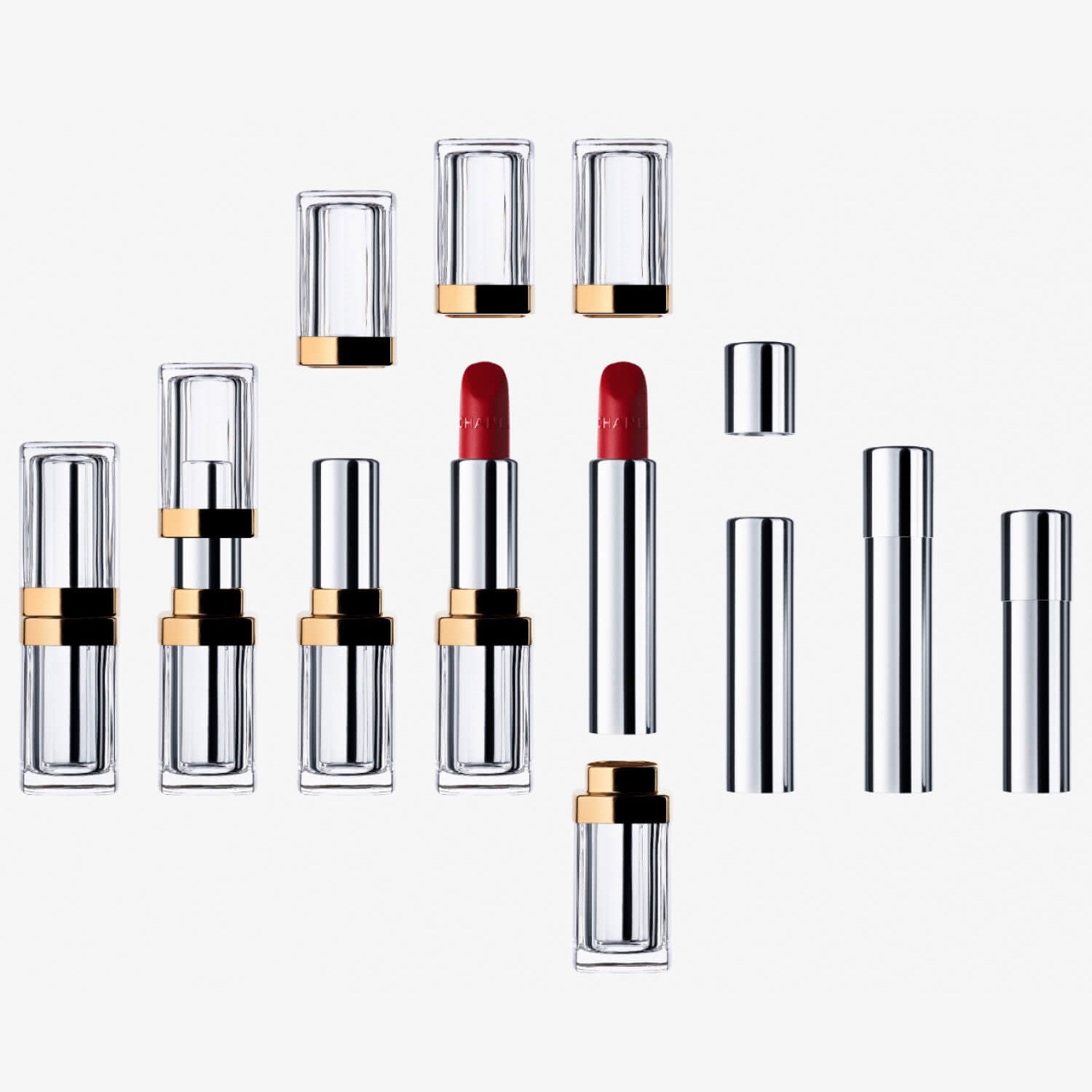 Son CHANEL 31 Le Rouge #22 Rouge Noble - Cherry Red-Kallos