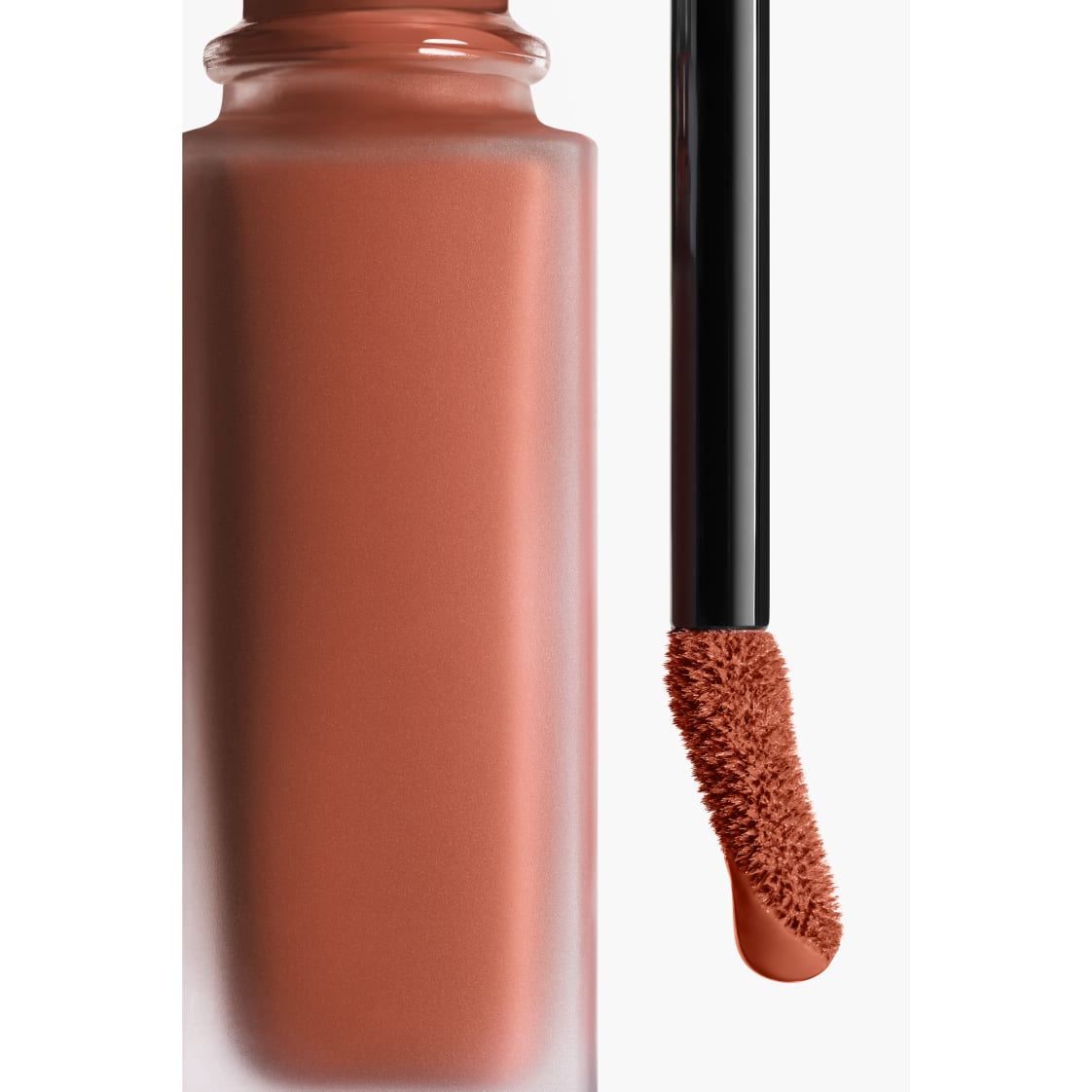 Son CHANEL Rouge Allure Liquid Velvet #212 Stupéfiante - Reddish Brown-Kallos
