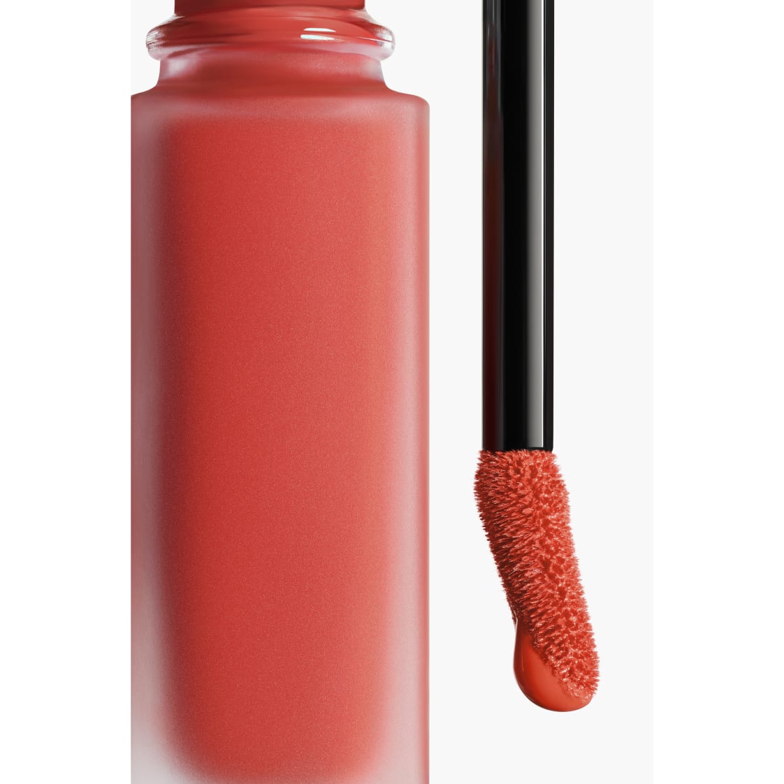 Son CHANEL Rouge Allure Liquid Velvet #222 Spirituelle - Yellowish Red-Kallos