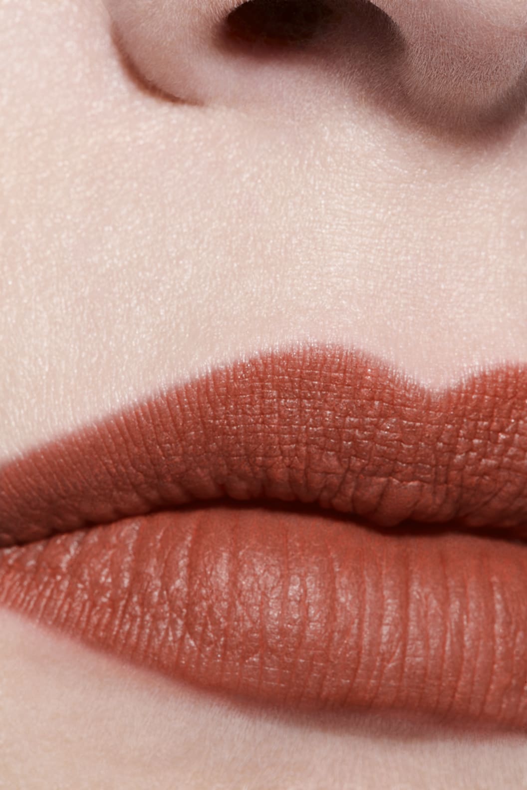 Son CHANEL Rouge Allure Velvet Les Perles #448 Délicate - Dusty Orange-Kallos