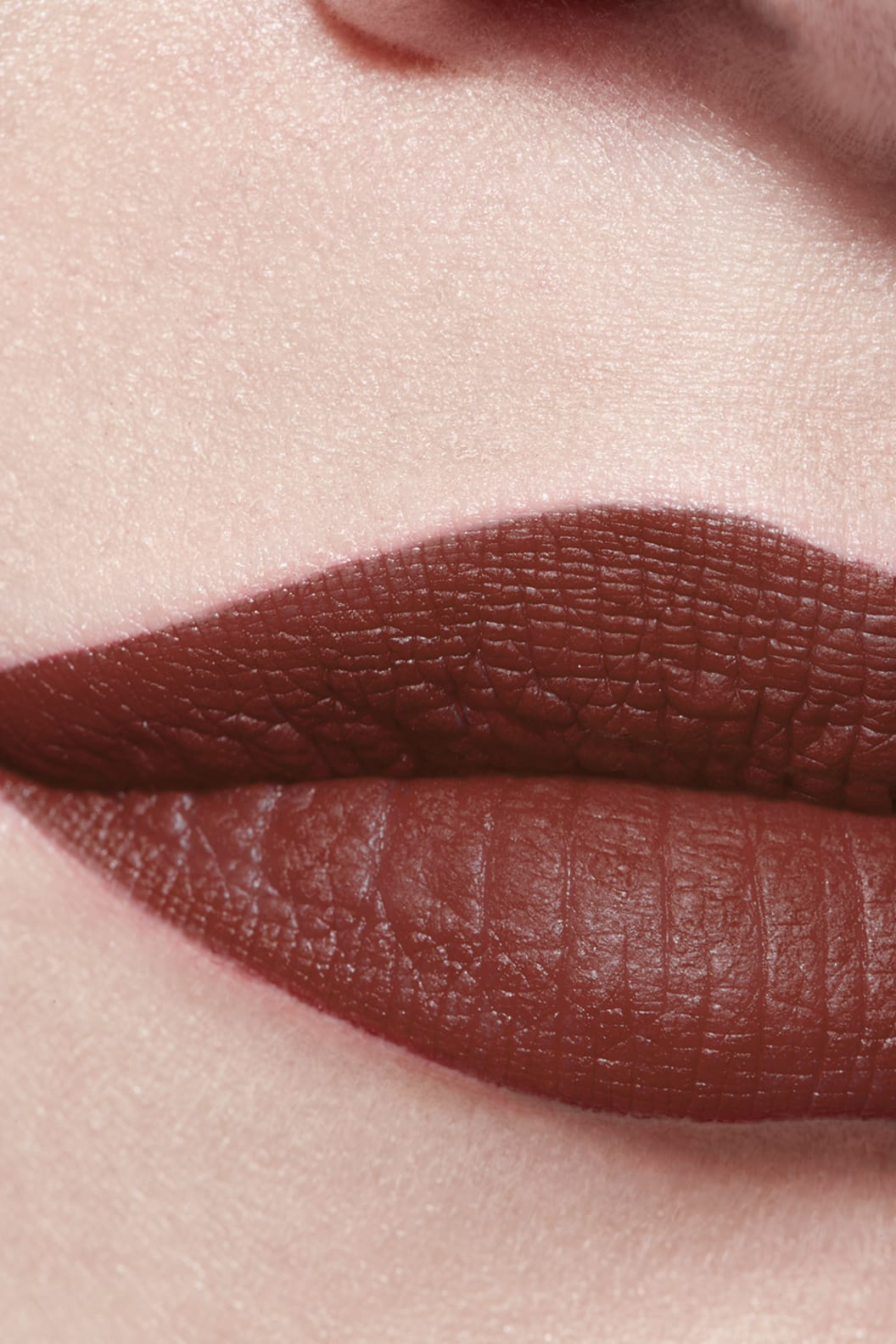 Son CHANEL Rouge Allure Velvet Les Perles #449 Sophistiquée - Brown Red-Kallos