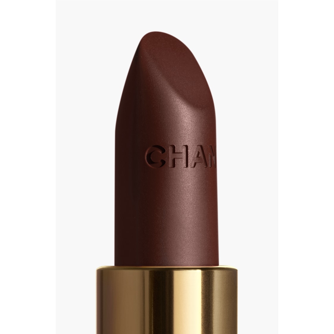 Son CHANEL Rouge Allure Velvet Les Perles #449 Sophistiquée - Brown Red-Kallos
