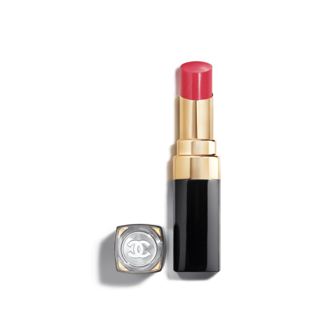 Son CHANEL Rouge Coco Flash #124 Vibrant - Coral Red-Kallos
