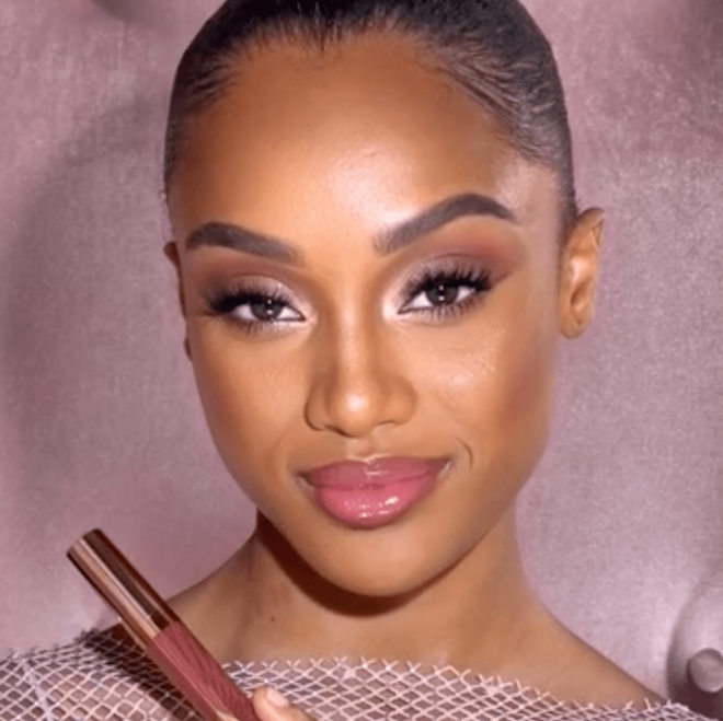 Son Charlotte Tilbury Collagen Lip Bath #Pillow Talk Medium-Kallos