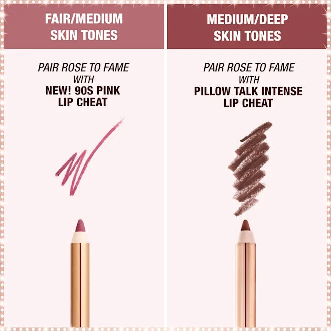 Son Charlotte Tilbury Kissing Lipstick #Rose To Fame