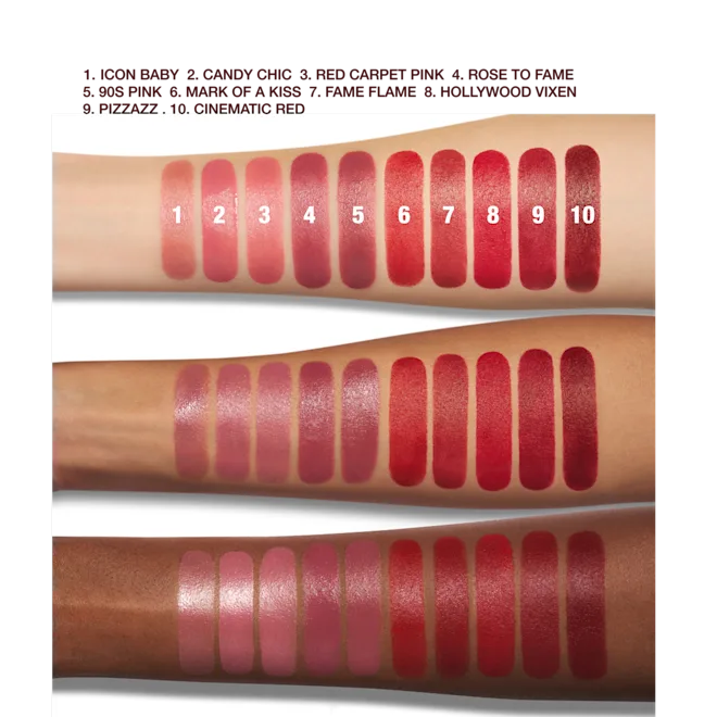 Son Charlotte Tilbury Matte Revolution #Cinematic Red-Kallos