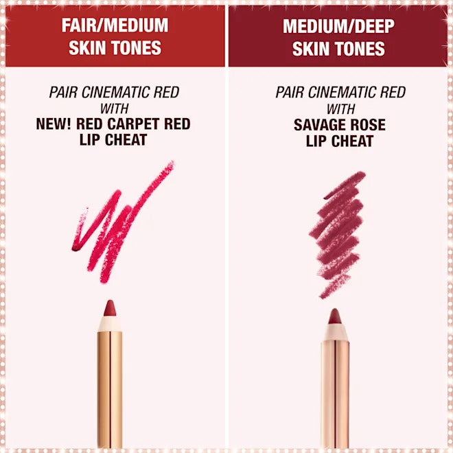 Son Charlotte Tilbury Matte Revolution #Cinematic Red-Kallos