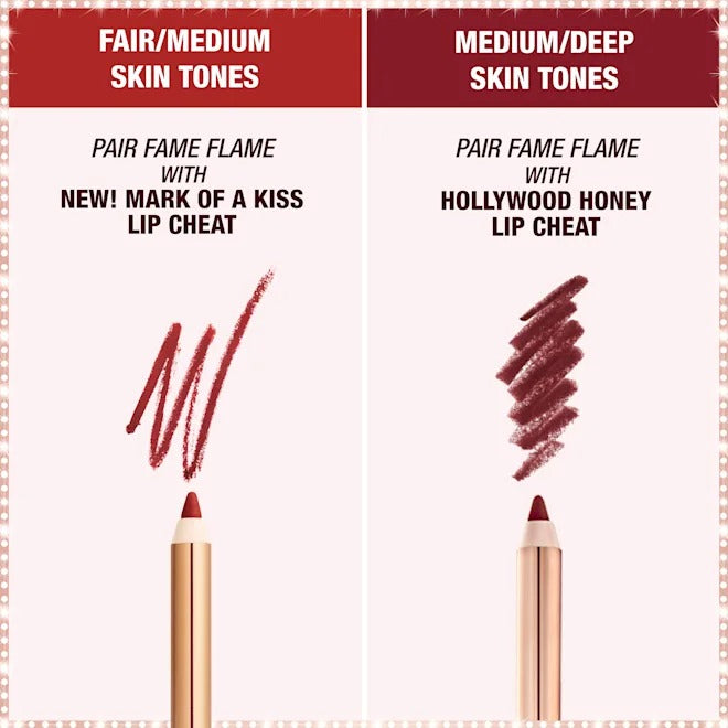 Son Charlotte Tilbury Matte Revolution #Fame Flame-Kallos