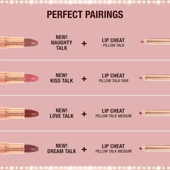 Son Charlotte Tilbury Pillow Talk Love Effect Lipstick #Kiss Talk-Kallos