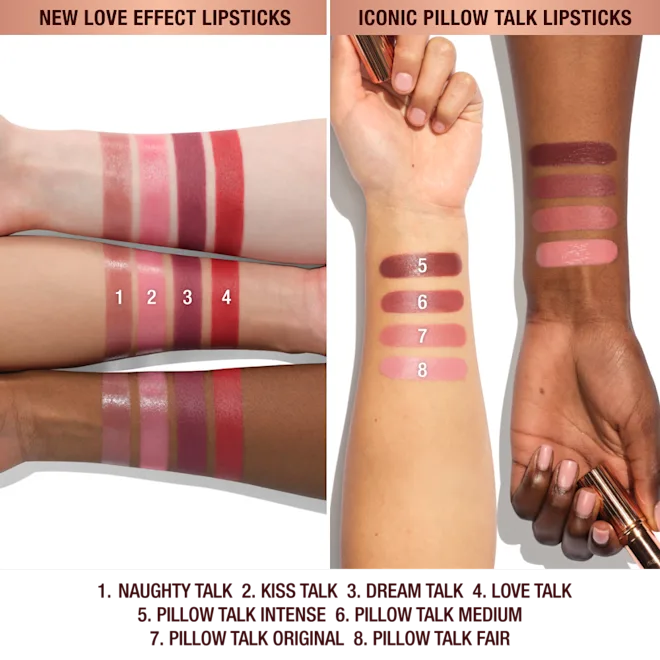 Son Charlotte Tilbury Pillow Talk Love Effect Lipstick #Naughty Talk-Kallos