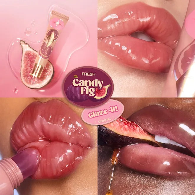 Son Charlotte Tilbury Unreal Lips Glow Nectar Oil #Candy Fig