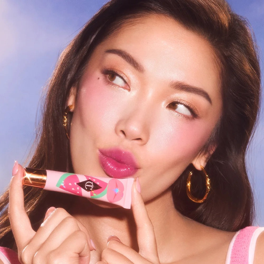 Son Charlotte Tilbury Unreal Lips Glow Nectar Oil #Pink Watermelon