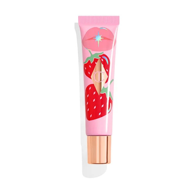 Son Charlotte Tilbury Unreal Lips Glow Nectar Oil #Strawberry Vanilla