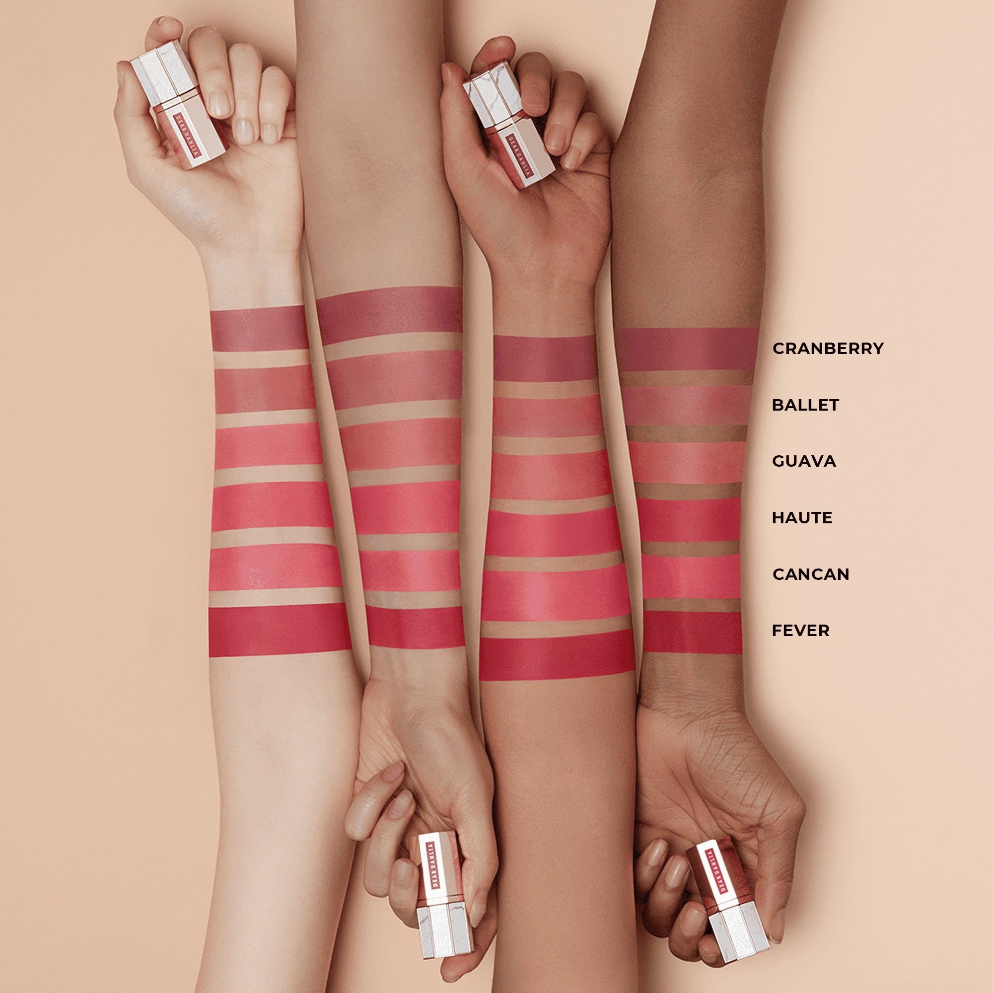 Son Dear Dahlia Paradise Dream Velvet Lip Mousse 6 SET - Kallos Vietnam