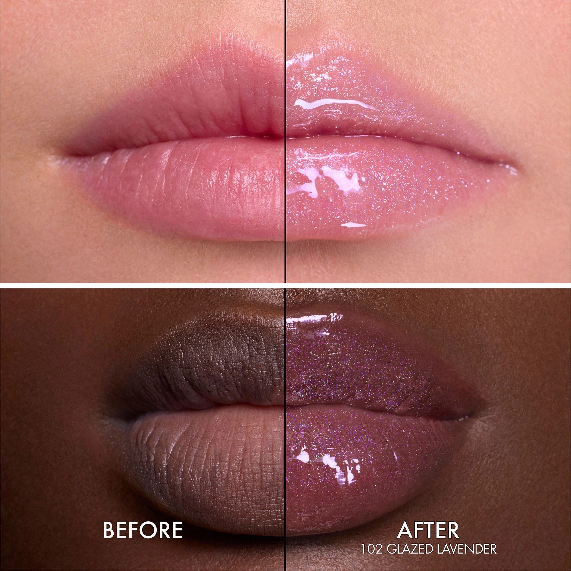 Son DIOR Addict Lip Glow Butter #102 Glazed Lavender-Kallos