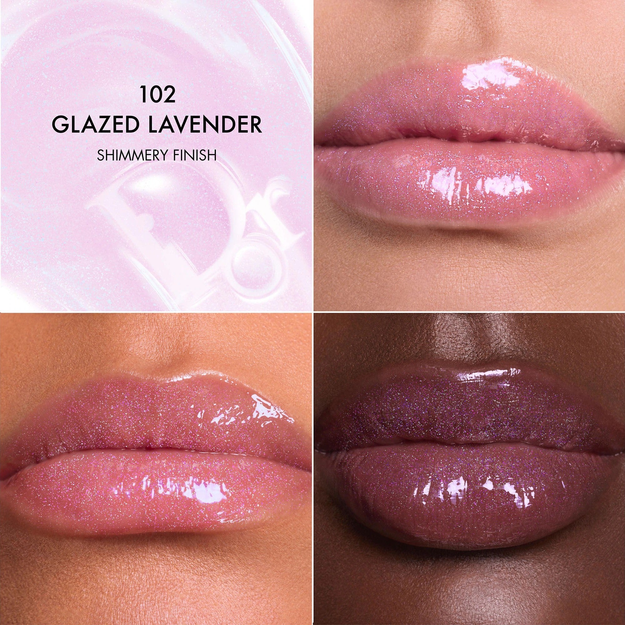 Son DIOR Addict Lip Glow Butter #102 Glazed Lavender-Kallos