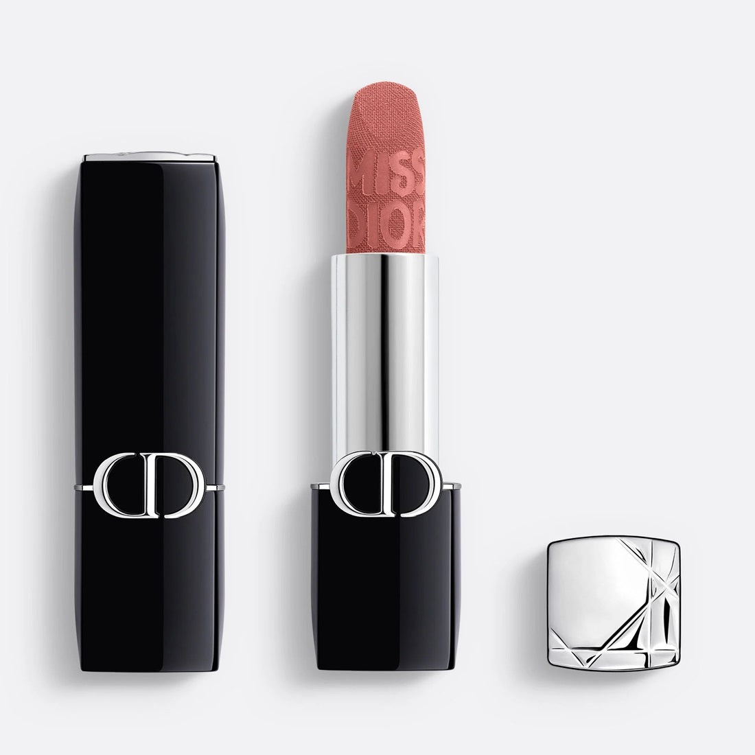 Son DIOR Rouge Dior #100 Nude Look - Velvet - Miss Dior Edition-Kallos