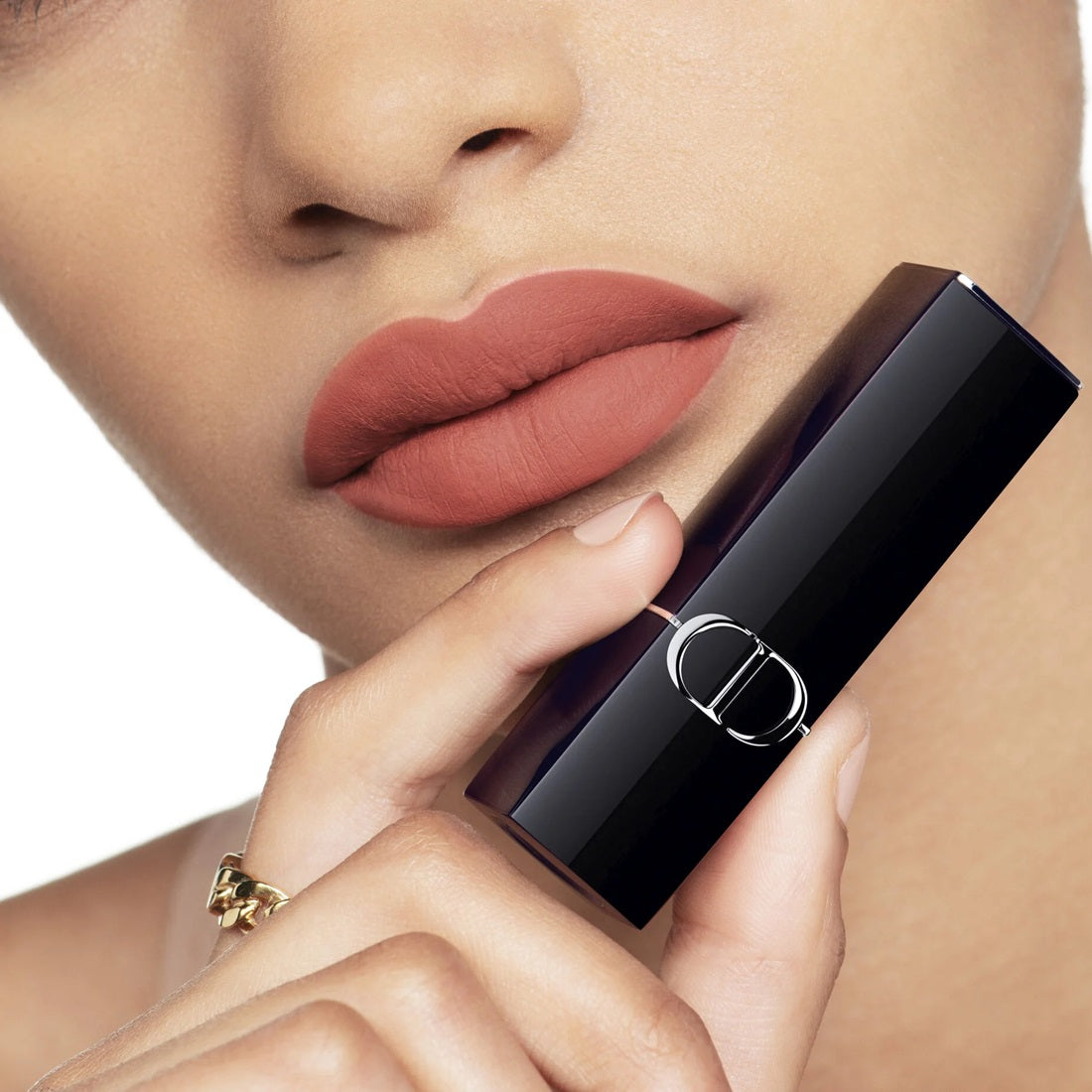 Son DIOR Rouge Dior #100 Nude Look - Velvet - Miss Dior Edition-Kallos