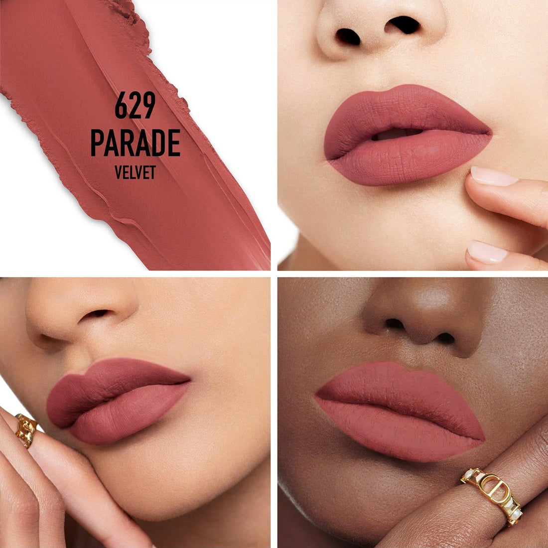 Son DIOR Rouge Dior Holiday 2025 #629 Parade - Velvet Finish-Kallos