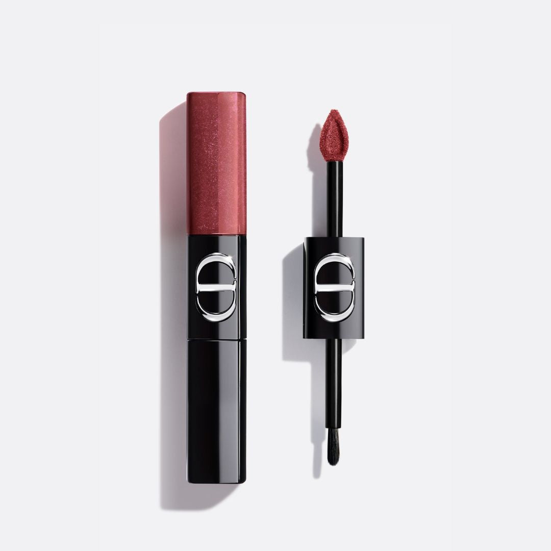 Son Dior Rouge Dior Sequin Liquid Duo #927 Frosted Plum – Limited