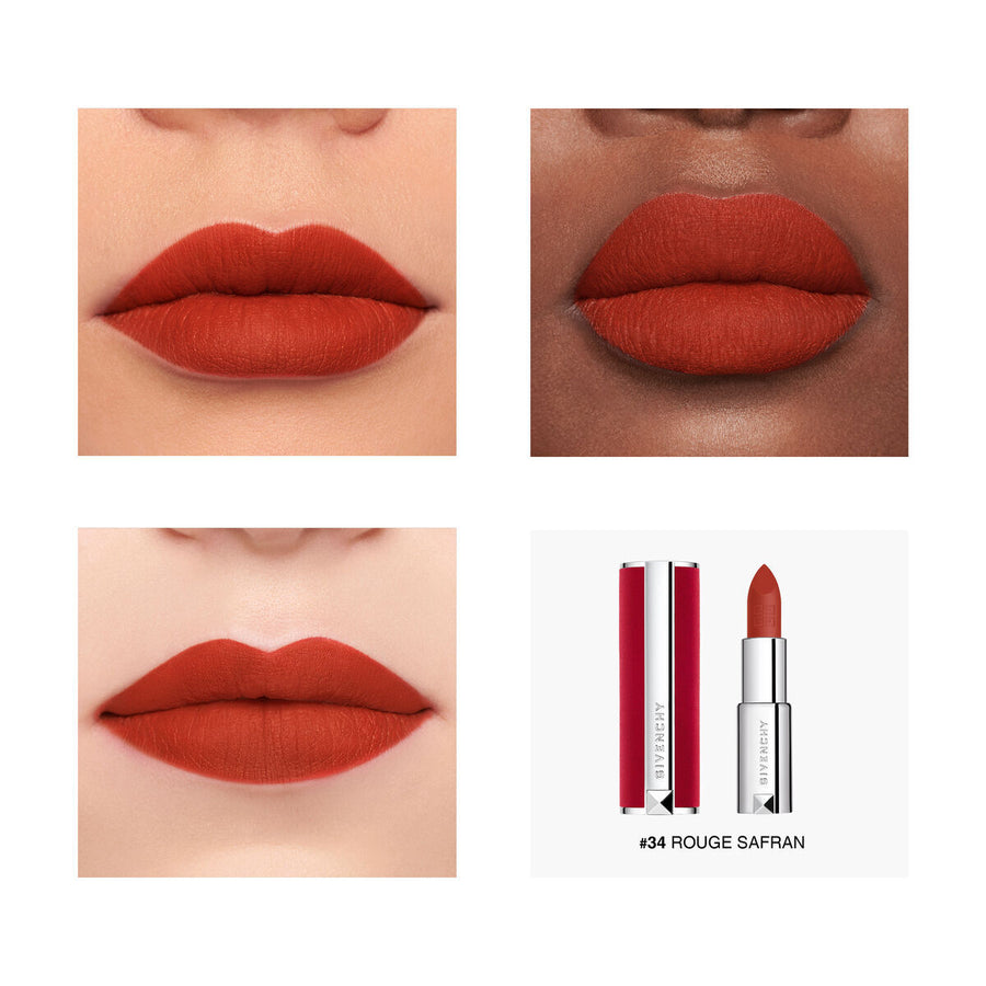 Son GIVENCHY Le Rouge Deep Velvet #N34 Rouge Safran - Kallos Vietnam