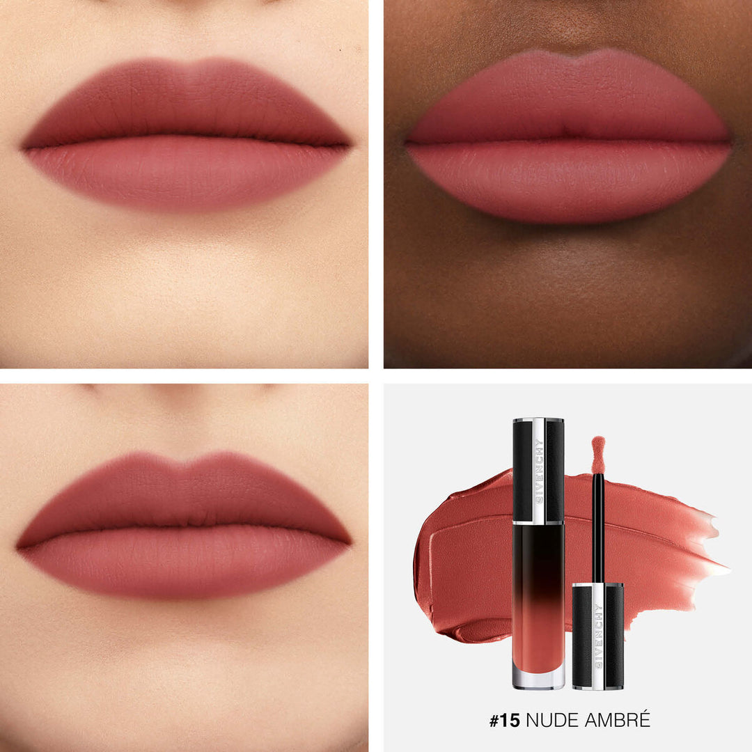 Son GIVENCHY Le Rouge Interdit Cream Velvet #N15 Nude Ambré - Kallos Vietnam