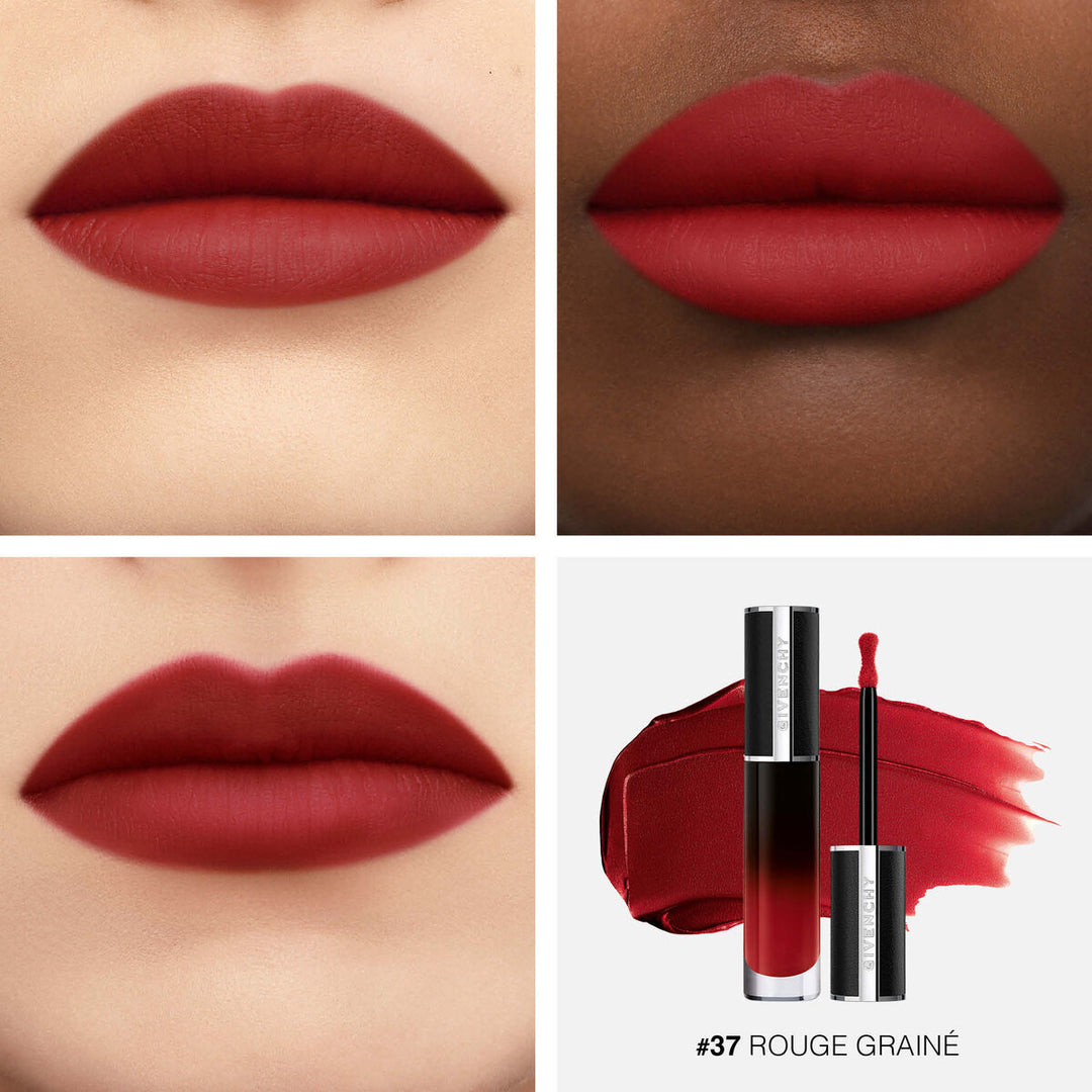 Son GIVENCHY Le Rouge Interdit Cream Velvet #N37 Rouge Grainé - Kallos Vietnam