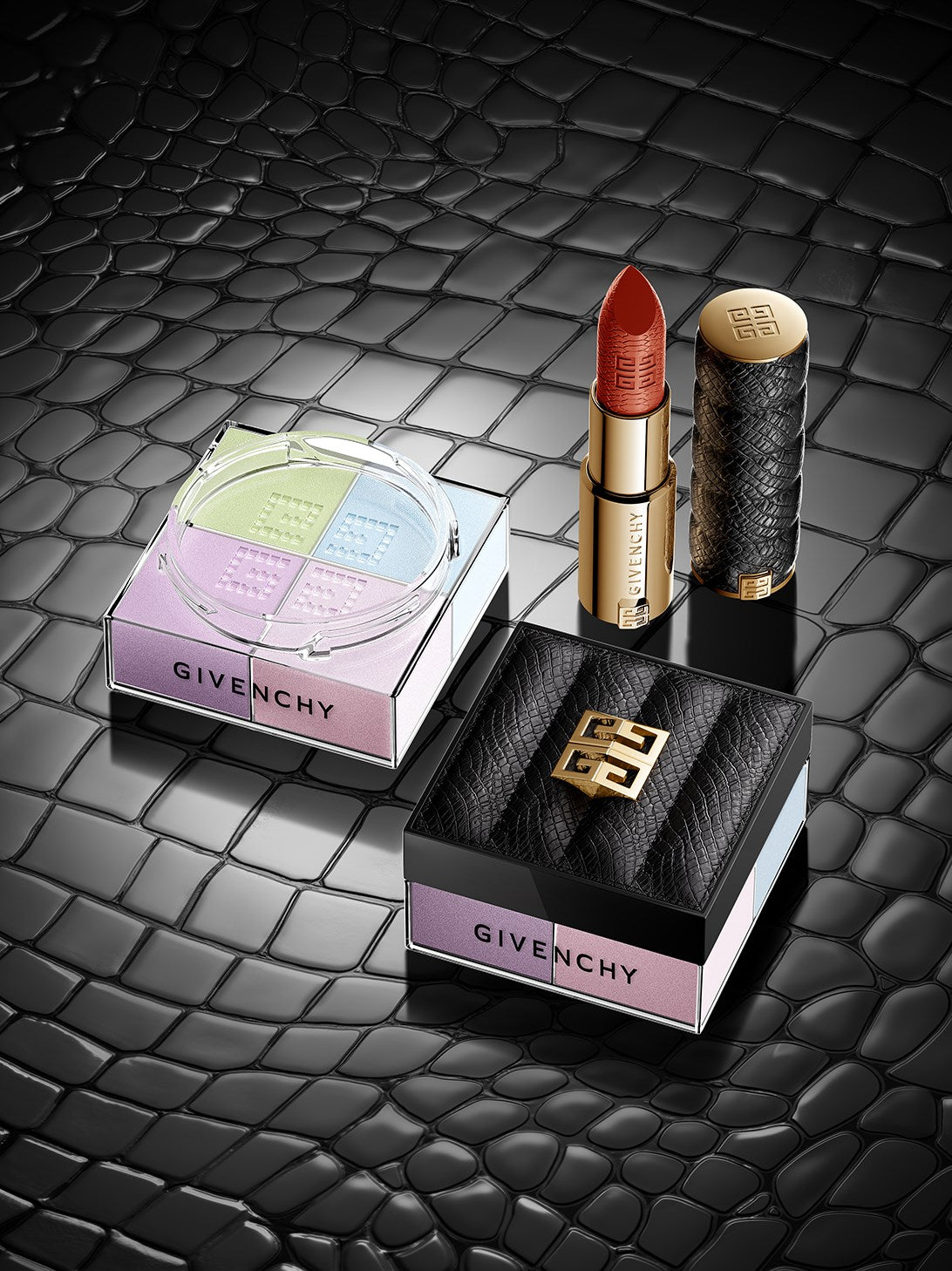 Son GIVENCHY Le Rouge Interdit Intense Silk LTD #331 Spicy Red - Kallos Vietnam