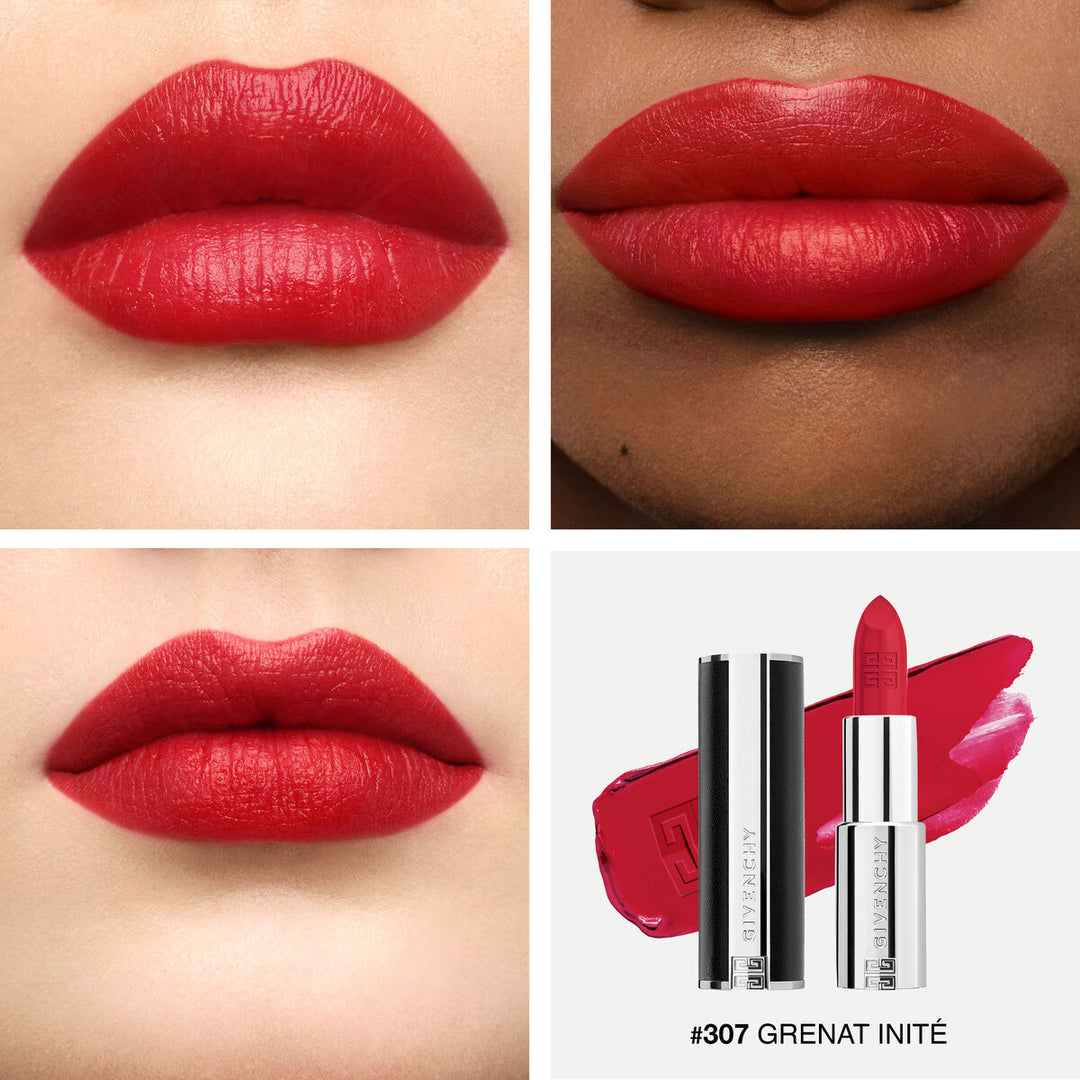 Givenchy 307 Son GIVENCHY Le Rouge Interdit Intense Silk #N307 Grenat Initié – Kallos