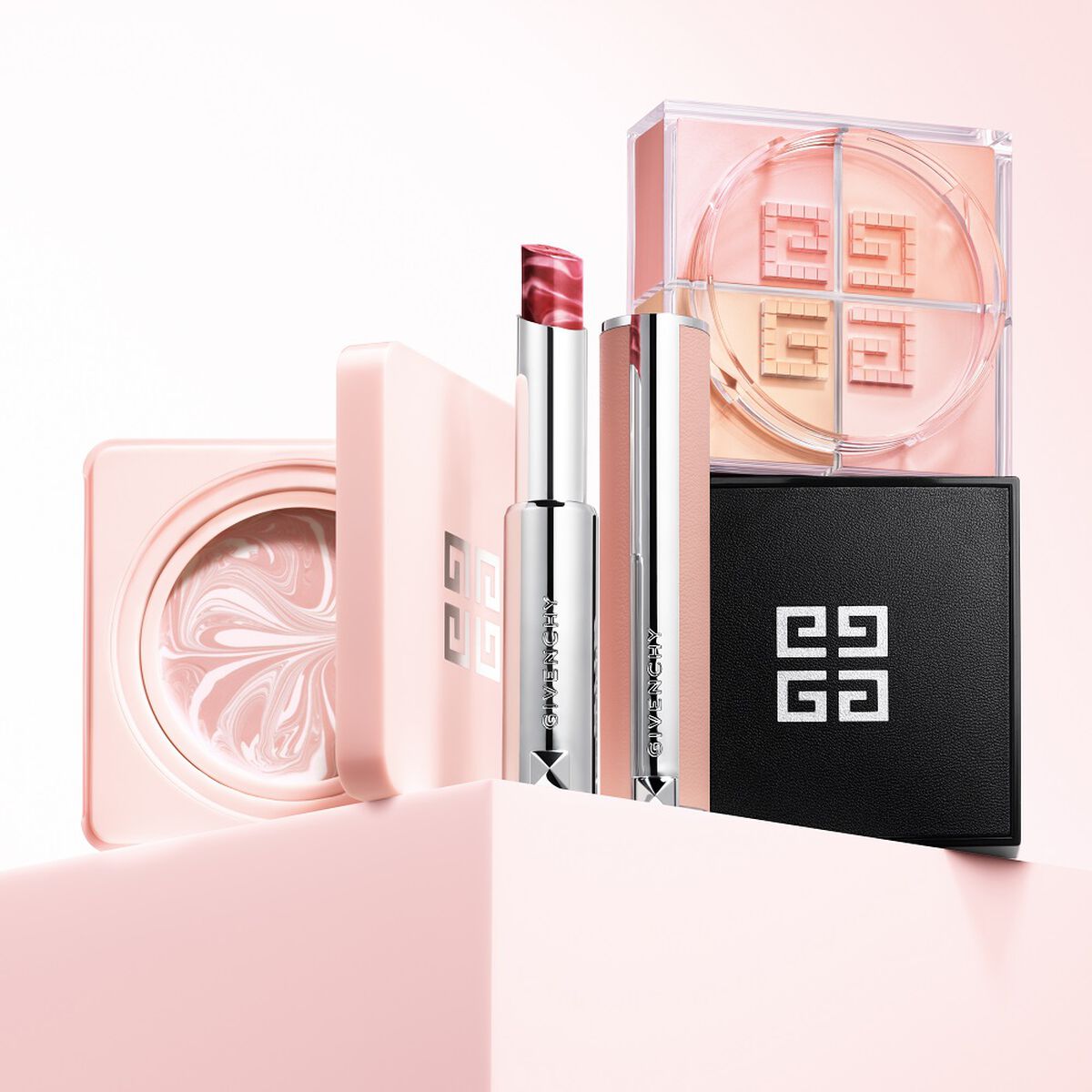 Son GIVENCHY Rose Perfecto Lip Balm #N001 Pink Irresistible - Kallos Vietnam